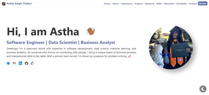 Portfolio Website is Live!